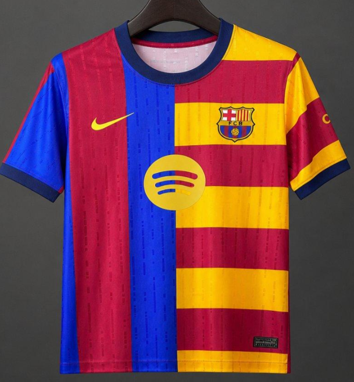 26/27 Barcelona Special Edition Pre-Match Senyera Mashup Jersey
