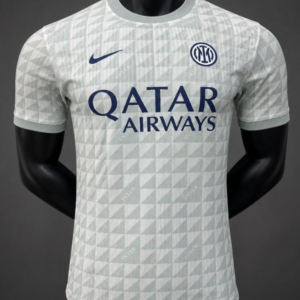 Player Version 26/27 Inter Milan Gray White Pre-Match Jersey