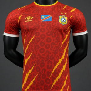 Player Version 2026 Congo Third Red Jersey