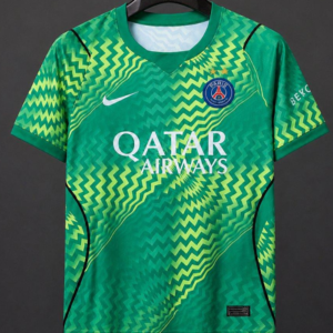 2 Stars 26/27 PSG/Paris Saint Germain Green Goalkeeper Jersey
