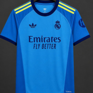 26/27 Real Madrid Goalkeeper Away Blue Jersey