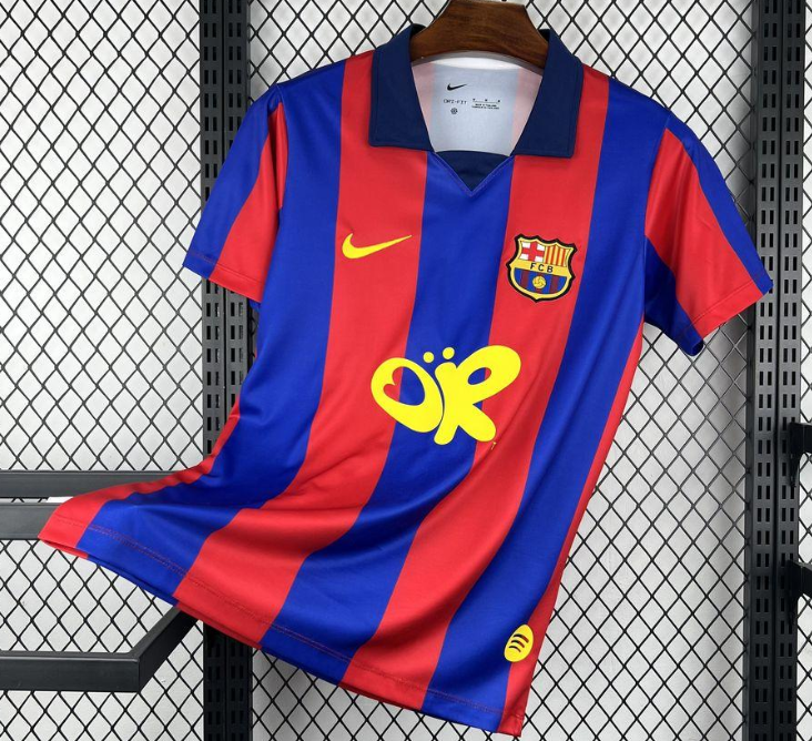 2003/04 Retro Barcelona X Olivia Rodrigo Home Jersey