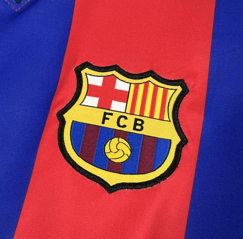 2003/04 Retro Barcelona X Olivia Rodrigo Home Jersey - Image 6