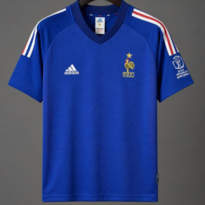 Retro 2002 France Home Jersey