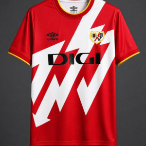 26/27 Rayo Vallecano Away Red Jersey