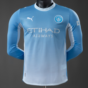 Manchester City 26/27 Home Player Version Long Sleeved Jersey