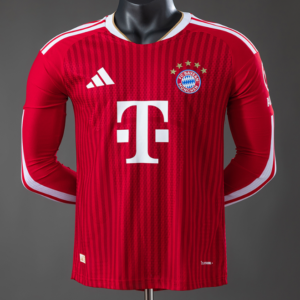 Bayern Munich 26/27 Home Player Version Long Sleeved Jersey