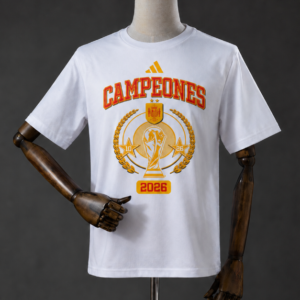 Spain "We Are Champions" T-Shirt White