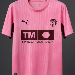 26/27 Valencia Third Pink Jersey
