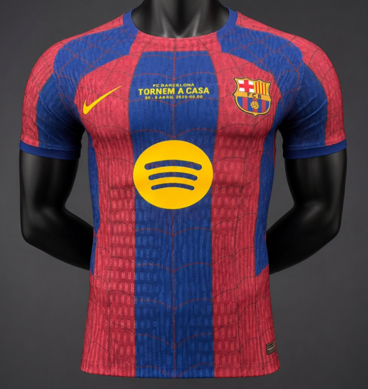 Player Version 26/27 FC Barcelona x Spider Man x Julian Alvarez Jersey