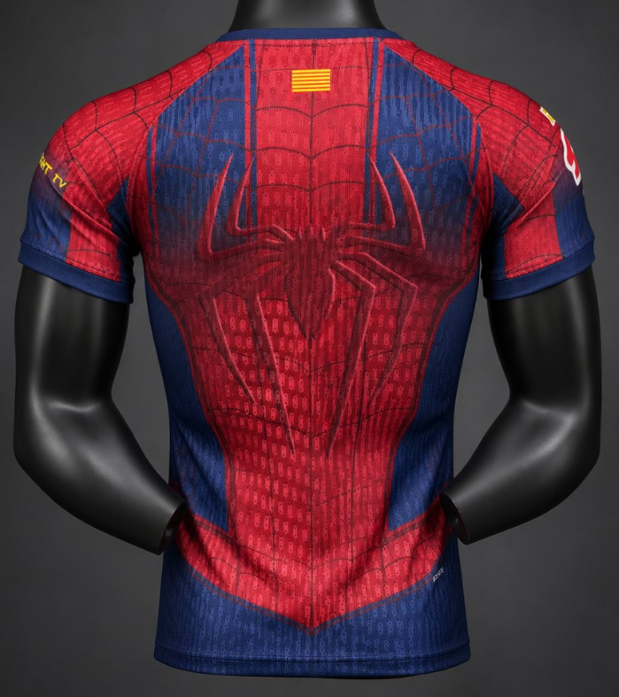 Player Version 26/27 FC Barcelona x Spider Man x Julian Alvarez Jersey - Image 2