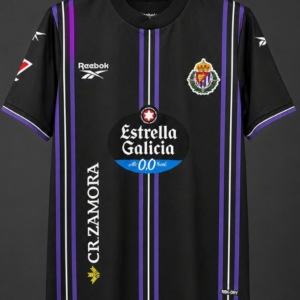 26/27 Real Valladolid Away Black&Pueple Jersey