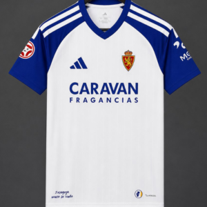 26/27 Real Zaragoza Home Jersey