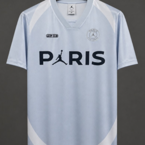 26/27 Jordan x PSG Paris Saint-Germain Fanswear Jersey - Pure Platinum / Light Blue