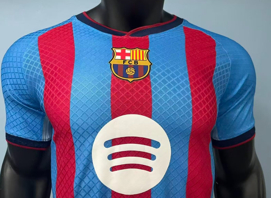 Player Version 26/27 Barcelona 125th Anniversay Red/Blue Jersey - Image 3