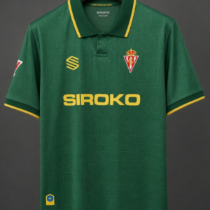 26/27 Sporting de Gijon Away Green Jersey