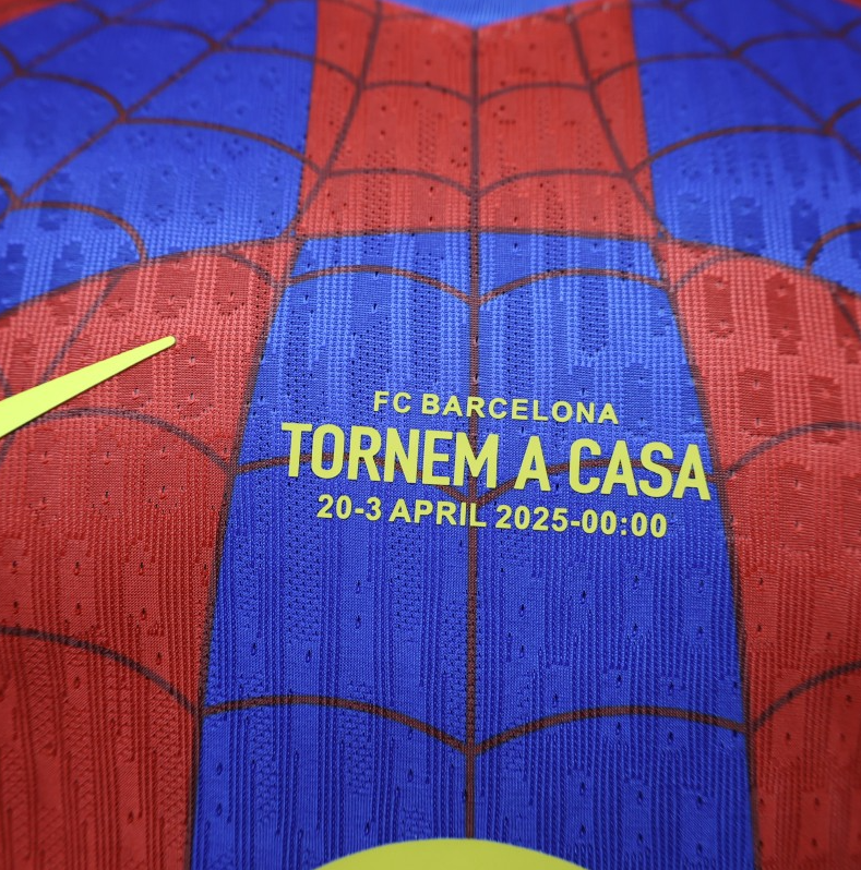 Player Version 26/27 FC Barcelona Spider-Man Special Edition Jersey - Image 5