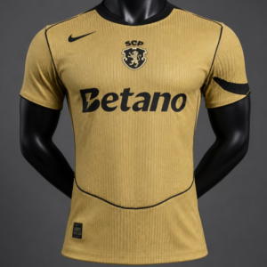 Player Version 26/27 Sporting CP Away Gold Jersey