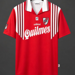 Retro 96/97 River Plate Away Red Jersey