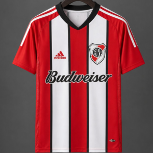 Retro 03/04 River Plate Away Red Jersey