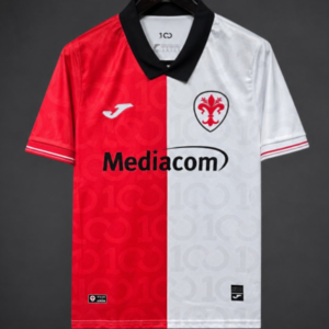 26/27 Fiorentina 100th Anniversary White/Red Jersey