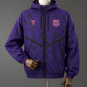 Barcelona 26/27 Full Zip Jacket - Dark Purple