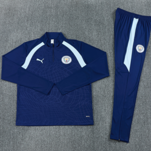 2627 Manchester City Training Suit - Navy Blue