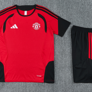 2627 Manchester United short-sleeved training set - Red