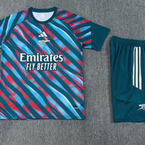 2627 Arsenal Short Sleeve Training Set - Red and Blue