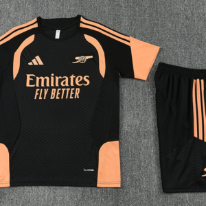2627 Arsenal Short Sleeve Training Set - Black