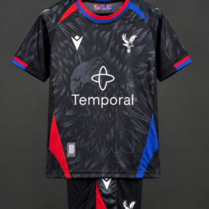 26/27 Kids Crystal Palace Away Black Jersey