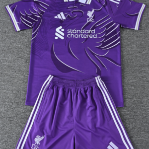 2627 Liverpool Short-Sleeved Training Set - purple