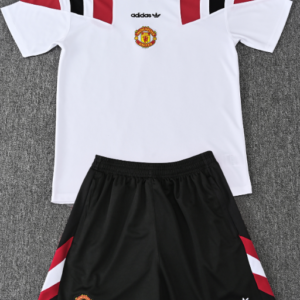 2627 Manchester United short-sleeved training set - White